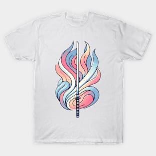 Sword amongst Flames T-Shirt